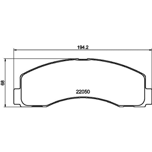 Mintex Brake Pad Set