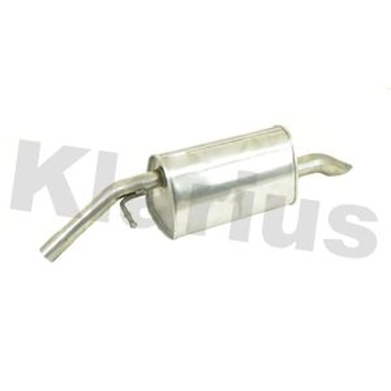 Klarius Box With Tail Pipe Rear fits Peugeot 207 2009-2012 1.6