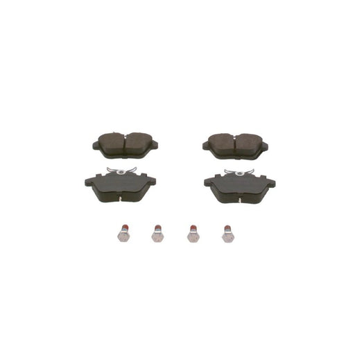 Bosch Front & Rear Pads fits Alfa Romeo 166 1998-2007 2.0 2.4