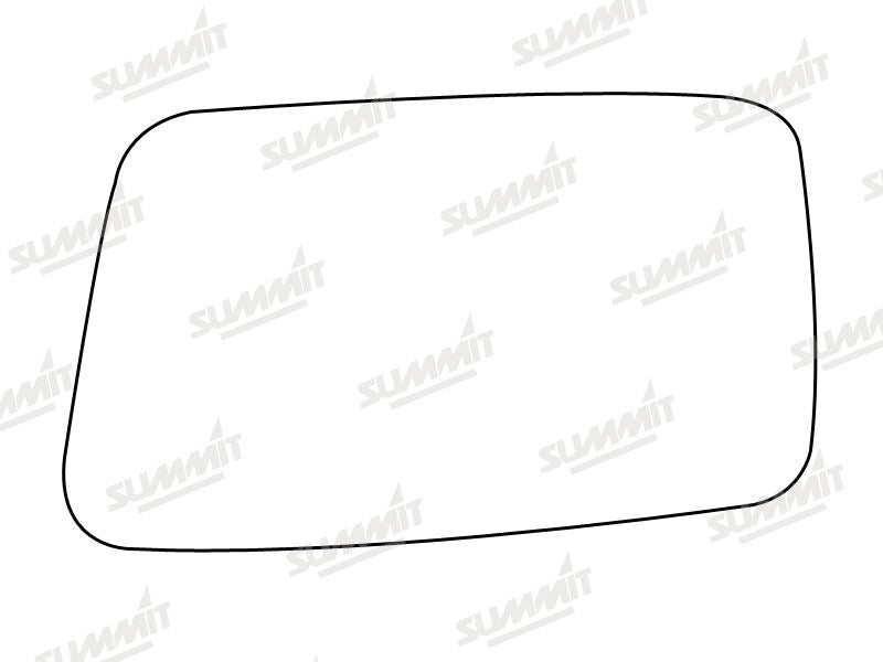 Summit Stick-On Standard Mirror Glass fits Citroen AX LHS Summit - Bars 4 Cars