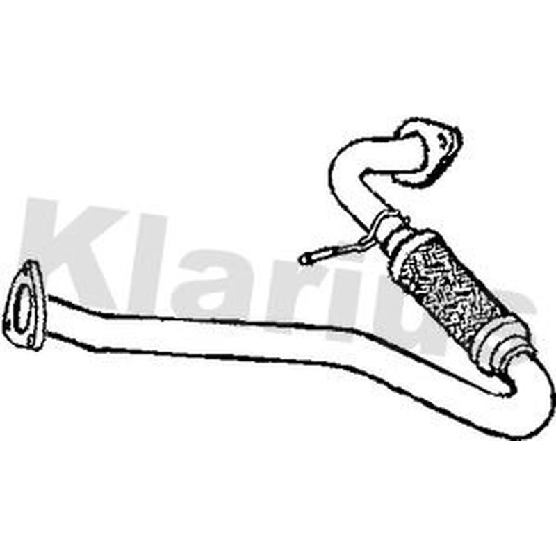 Klarius Exhaust Pipe OD fits Ford Transit 1994-2000 2.5