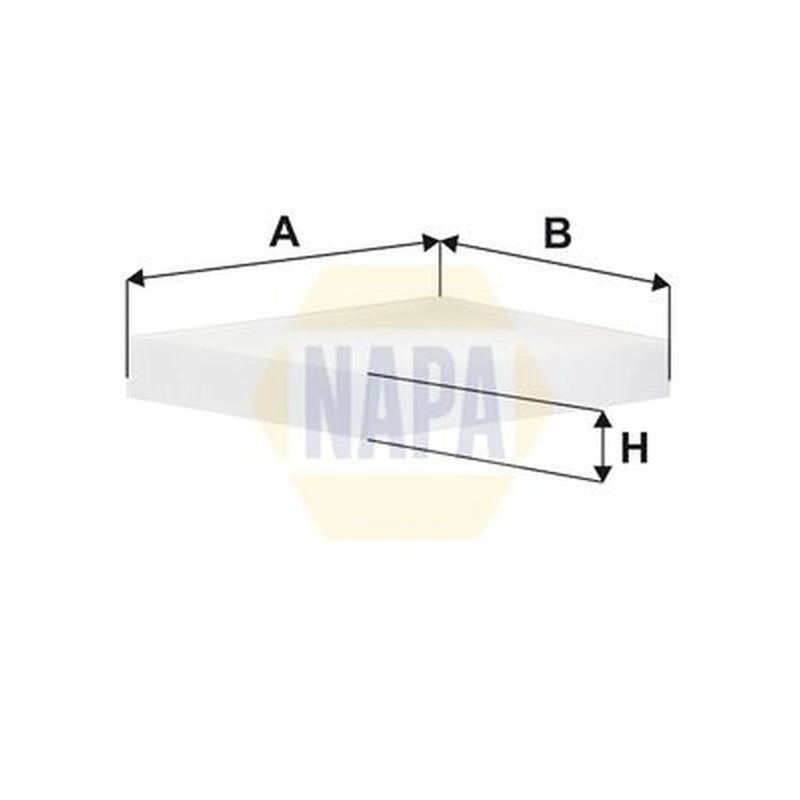 NAPA Cabin Air Filter (Pollen Filter) fits Ford Focus IV 2018-2025