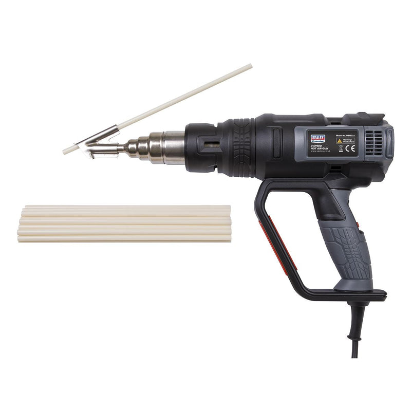 Sealey Plastic Welding Kit including HS102 Hot Air Gun HS102K Sealey - Dynamic Drive