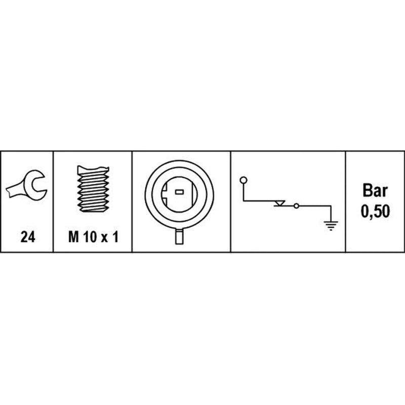 Hella Oil Pressure Sensor Switch