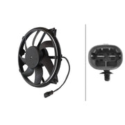 Hella Engine Cooling Fan fits Citroën Berlingo Box Body/Mpv 2010-2018 1.6