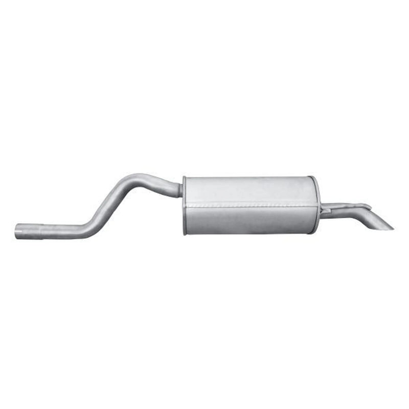 Hella End Silencer Rear fits Renault Thalia I 2000-2009 1.4