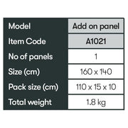 Windshield Pro Expert Edition Additional Panel 12020304001000 Quest - Dynamic Drive