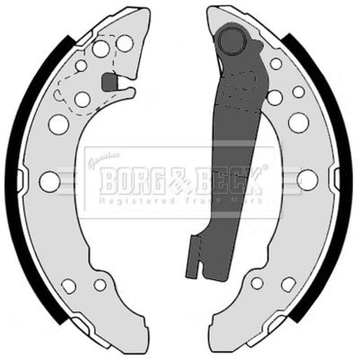 Borg & Beck Brake Shoe Set Axle Kit BBS6379