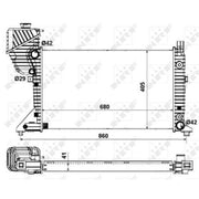 NRF Engine Radiator 55349A