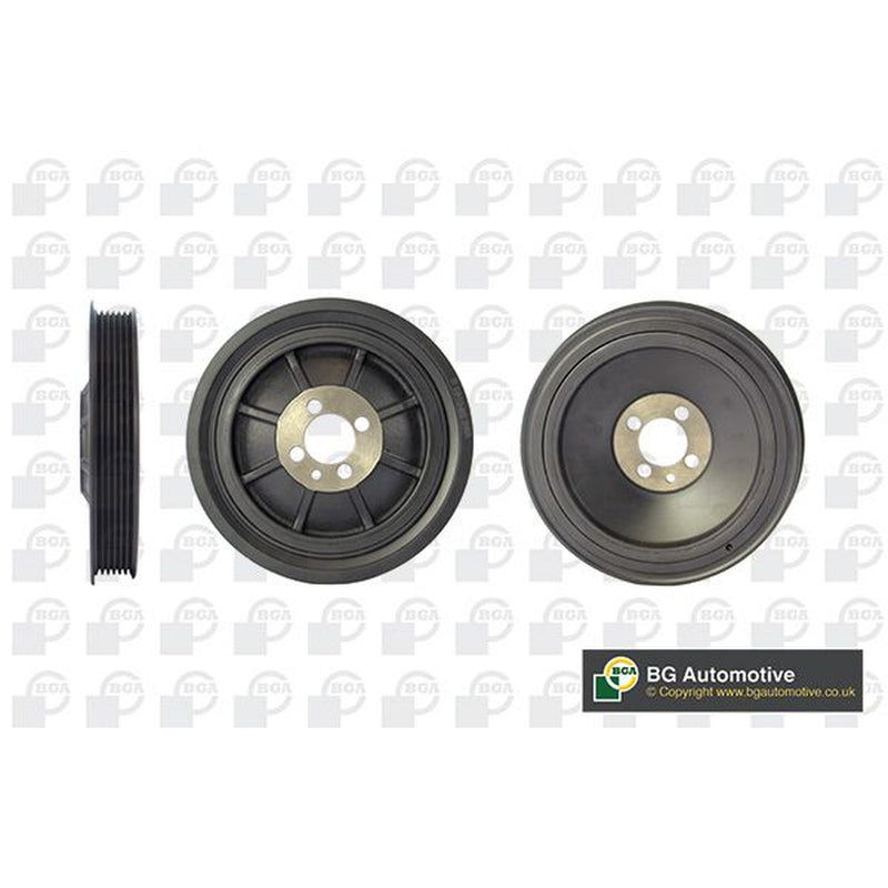 BGA Crank Shaft Belt Pulley fits Opel Astra J 2009-2015 2.0