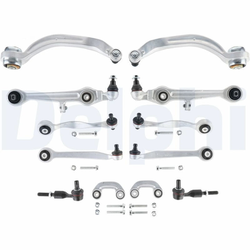 Delphi 12 x Control Arm Repair Kit Front fits Audi A6 C5 1997-2005