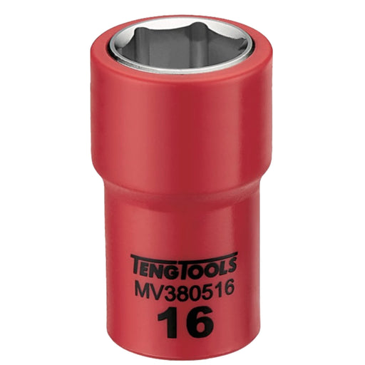 Teng Tools 3/8" Insulated Socket 16mm Teng Tools - Dynamic Drive