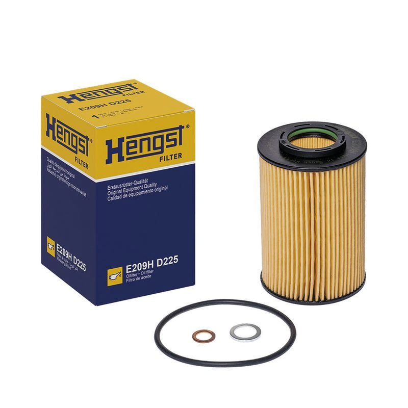 Hengst Engine Oil Filter fits Hyundai Grandeur 2006-2011 2.2