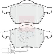 Apec Front Brake Vented Discs & Pads fits Skoda Superb I 2001-2008 1.8 1.9 2.0