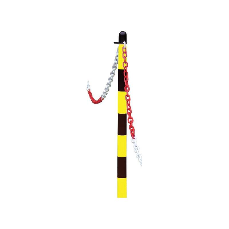 Faithfull Plastic Post for Chain - Yellow / Black Faithfull - NN4 Online