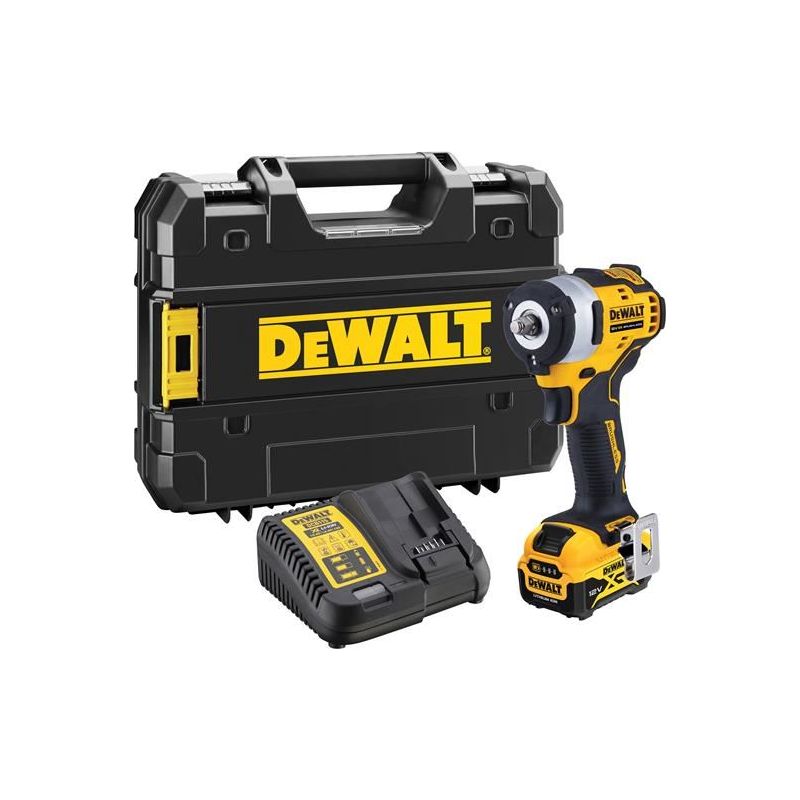 Dewalt Power Tools DCF903P1 XR Brushless 3/8in Impact Wrench 12V 1 x 5.0Ah Li-ion DeWALT Power Tools - Dynamic Drive