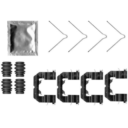 Mintex Brake Pad Accessory Fitting Kit Front fits Hyundai I20 Active 2015-2018