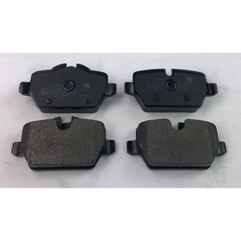 Juratek Rear Brake Solid Discs & Pads fits BMW 1 2004-2011