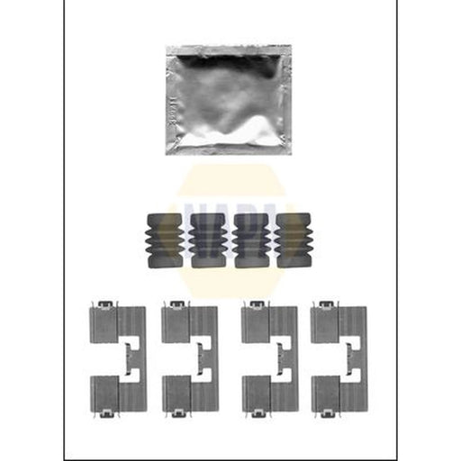NAPA Brake Pad Accessory Fitting Kit Rear fits Chevrolet Cruze 2009-2015