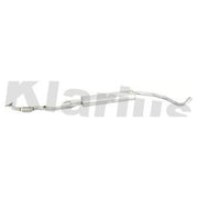 Klarius Box With Centre Pipe Centre fits Opel Adam 2012-2019 1.4