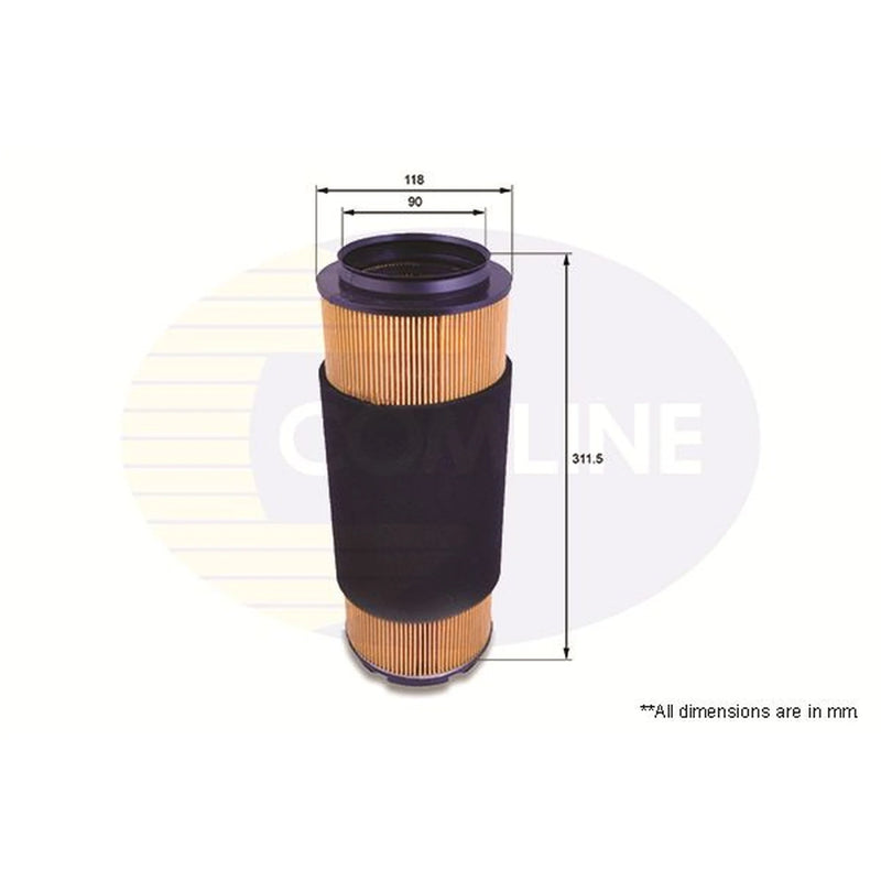 Comline Engine Air Filter fits Volvo S60 I 2003-2010