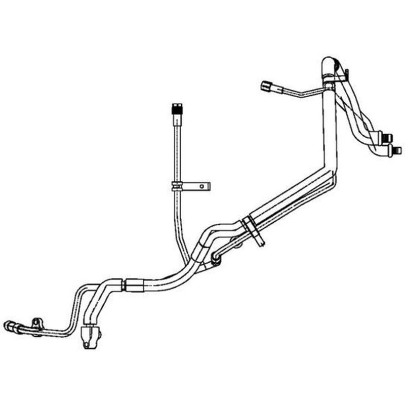 Mahle Air Con High/Low Pressure Hose fits Ford Transit Bus 2006-2014 2.2 2.4