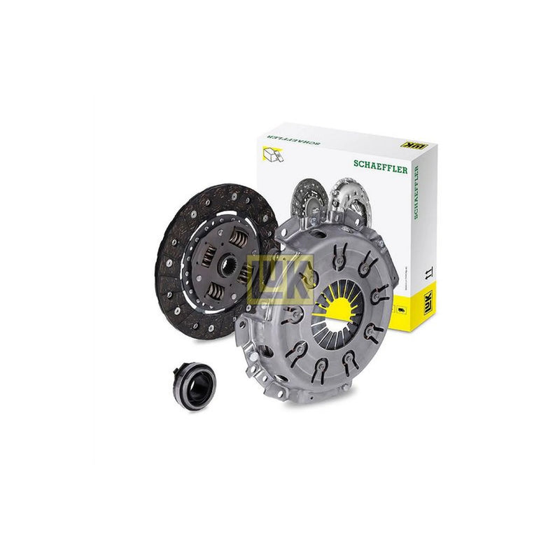 LuK Clutch Kit Set 3pc fits Mazda 2 2007-2015 1.3 1.5