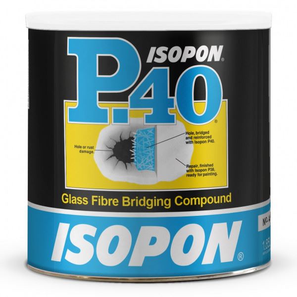 Isopon P40 Glass Fibre - 1.85 Litre Isopon - Dynamic Drive