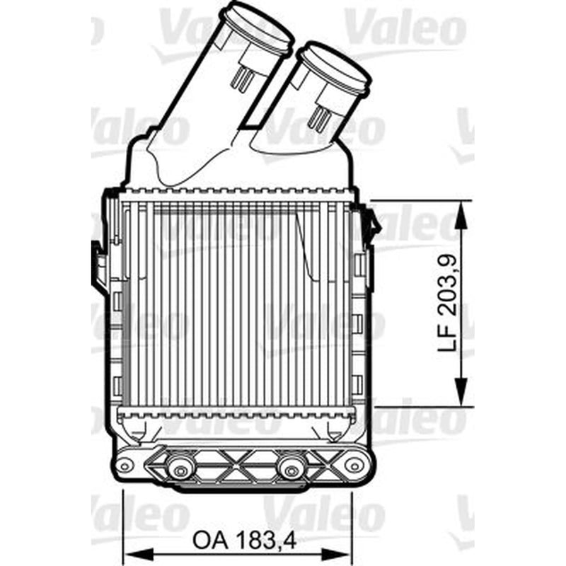 Valeo Intercooler (Charge Air Cooler) 817490