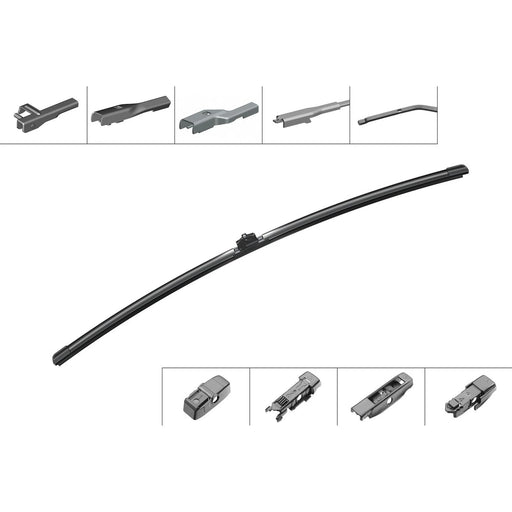 Bosch Aerotwin Wiper Blade 650mm — AP26U fits Abarth Grande Punto 2007-2010 1.4