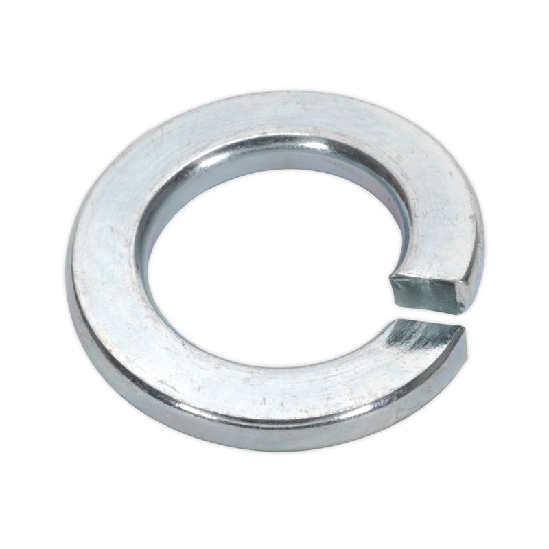 Sealey Spring Washer DIN 127B M14 Zinc Pack of 50 SWM14 Sealey - Dynamic Drive