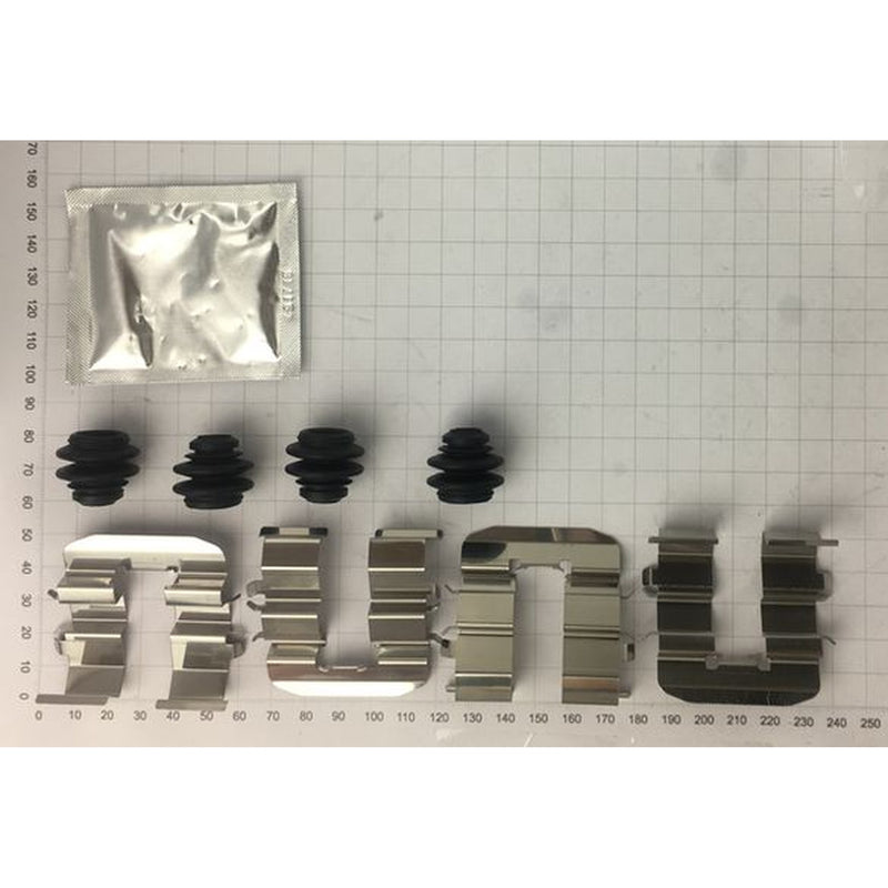 Abtex Brake Pad Accessory Fitting Kit Rear fits Hyundai I20 I 2008-2015