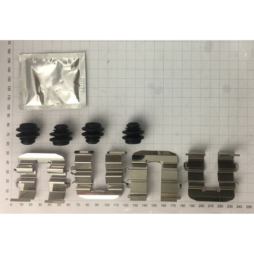 Abtex Brake Pad Accessory Fitting Kit Rear fits Hyundai I20 I 2008-2015