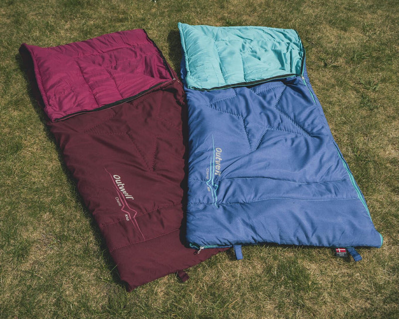 Outwell Champ Kids Ocean Blue Blue Junior Sleeping Bag Outwell - Dynamic Drive