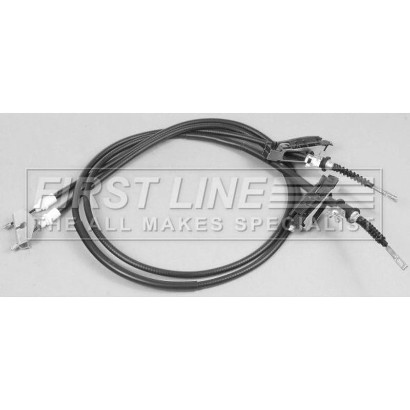 First Line Handbrake Cable Left Rear fits Ford Focus I 1998-2005 1.4 1.6 1.8 2.0