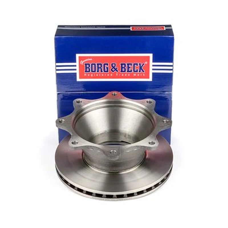 Borg & Beck 2 x Vented Rear Brake Discs BBD32889-x2