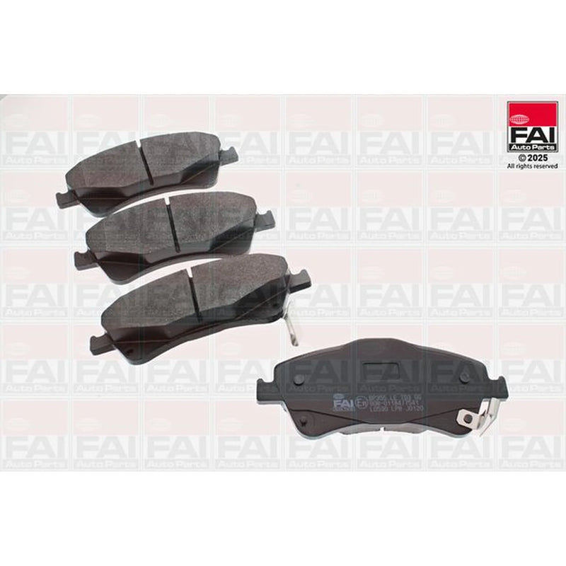 FAI Front Brake Pad Set fits Toyota Auris 2006-2015 2.0 2.2
