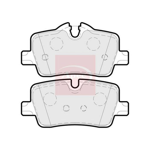 Apec Rear Brake Pad Set PAD2298