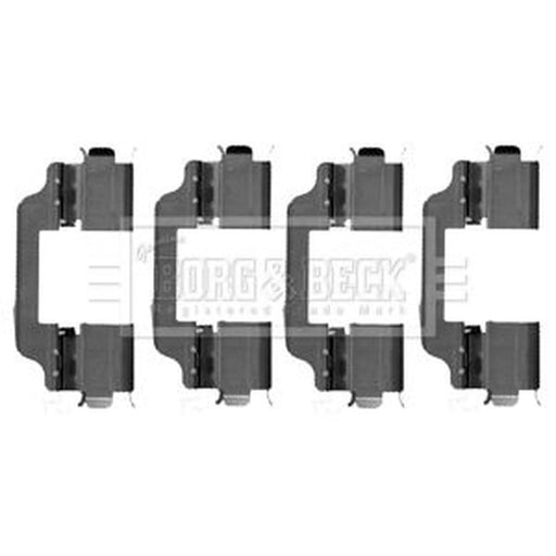 Borg & Beck Brake Pad Accessory Fitting Kit Front BBK1539