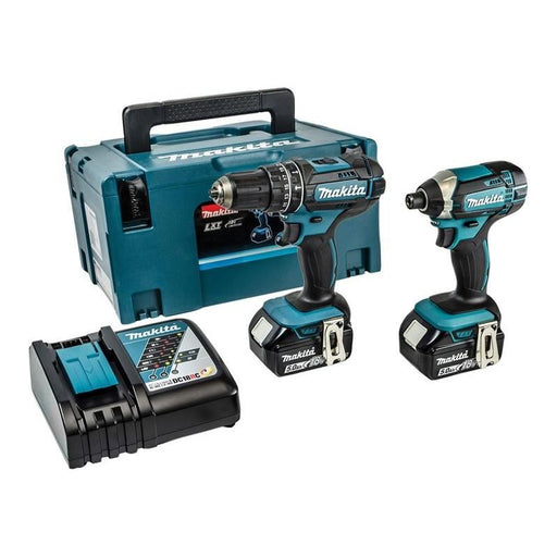 Makita DLX2131TJ Twin Pack 18V 2 x 5.0Ah Li-ion Makita - NN4 Online