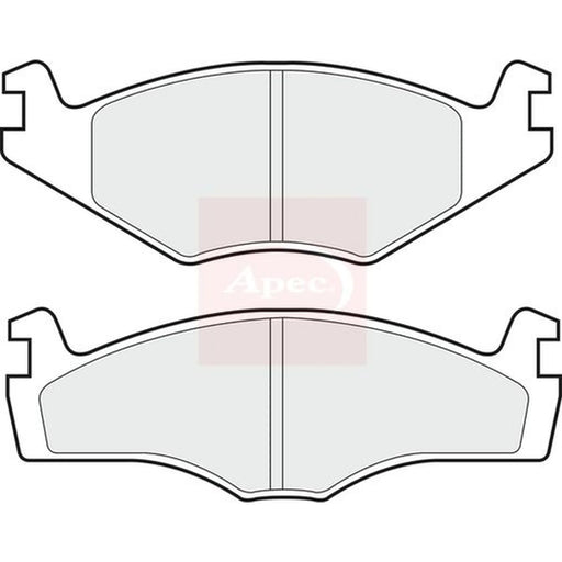 Apec Front Brake Pad Set PAD435