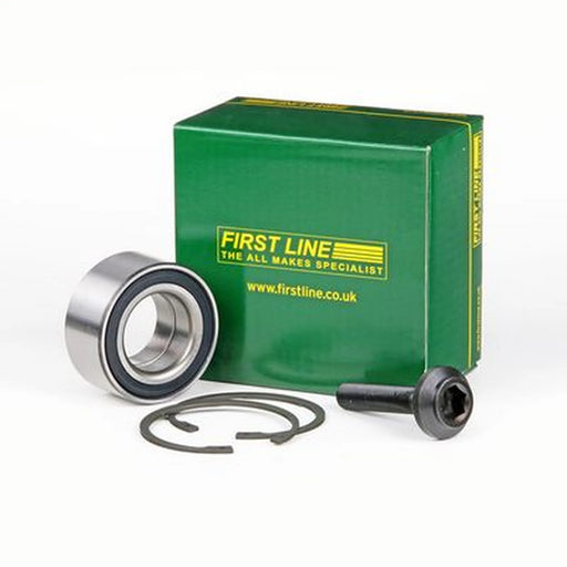 First Line Wheel Bearing Kit fits Audi 100 C3 1982-1991 1.8 2.0 2.2 2.3 2.4 2.5