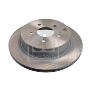 Febi 2 x Internally Vented Rear Brake Discs 170743-x2
