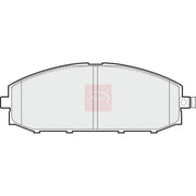 Apec Front & Rear Pads fits Nissan Patrol Gr 1997-2000 2.8 3.0