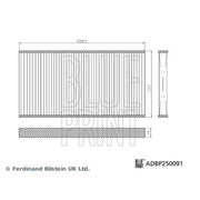 Blue Print Cabin Air Filter Set Wide High fits Subaru Solterra 2022 on
