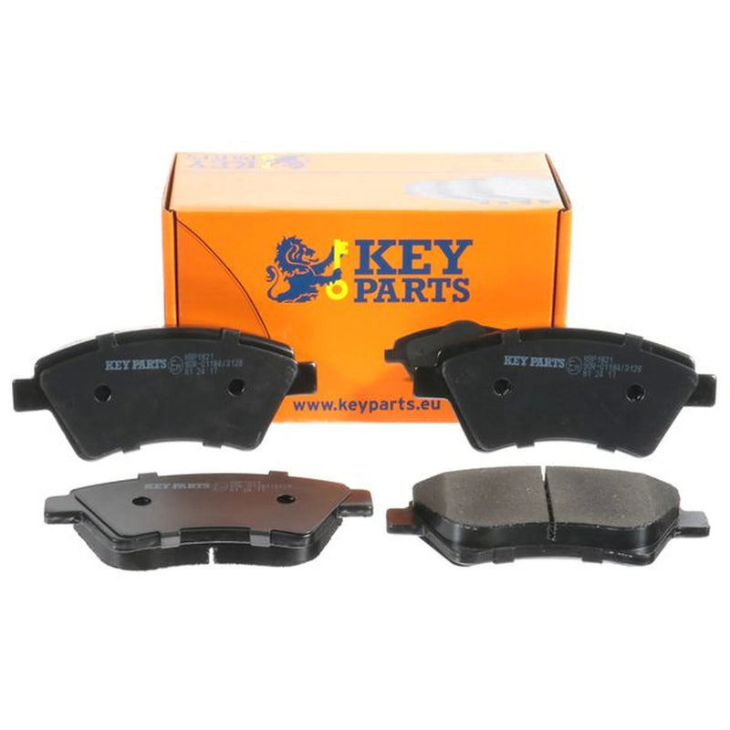 Key Parts 4 x Front Brake Pad Set fits Renault Grand Scénic II 2004-2009
