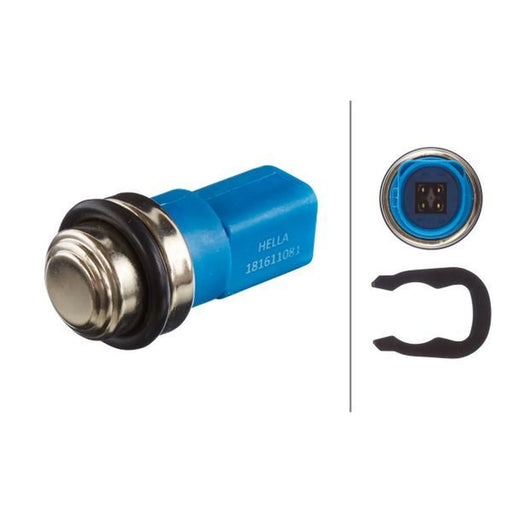 Hella Radiator Fan Temperature Switch Connectors fits Audi A2 2000-2005