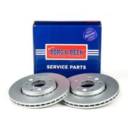Borg & Beck Front & Rear Brake Discs & Pads fits Nissan Juke 2019 on 1.0 1.6