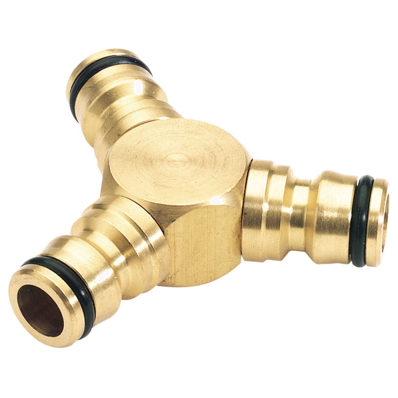 Draper Brass 3 Way Connector 36238 Draper  - Dynamic Drive