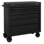 Sealey Rollcab 6 Drawer 915mm with Soft Close Drawers AP3606BE Sealey - Dynamic Drive